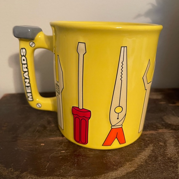 Yellow Menards Multi-tool Mug - Picture 2 of 7